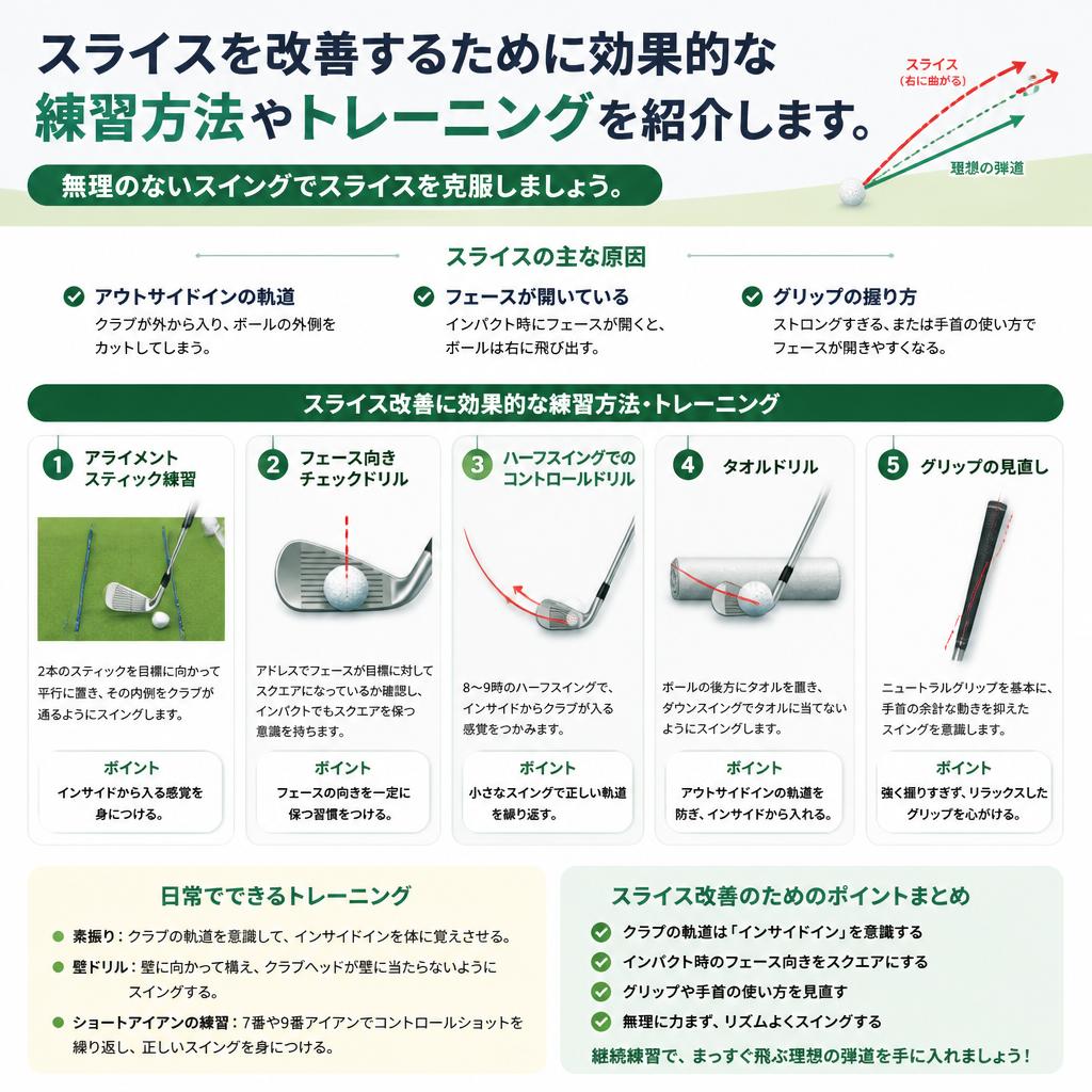 4. スライスを克服するレッスン法