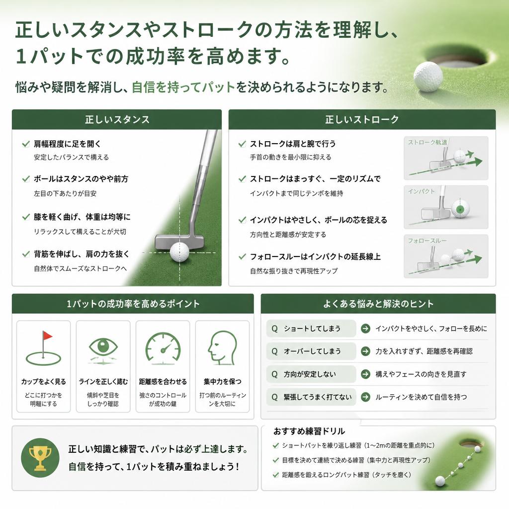 パッティング技術の向上