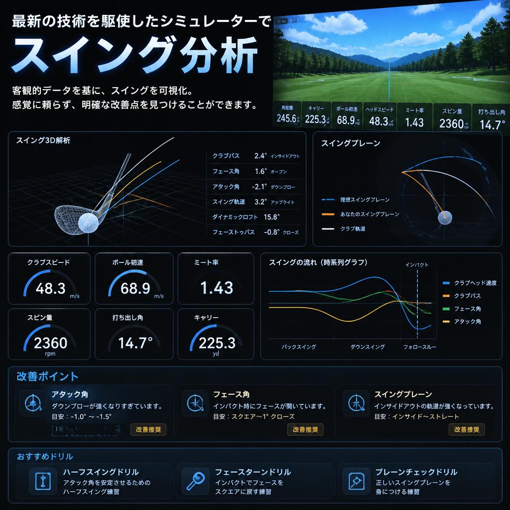 高性能シミュレーターでのレッスン