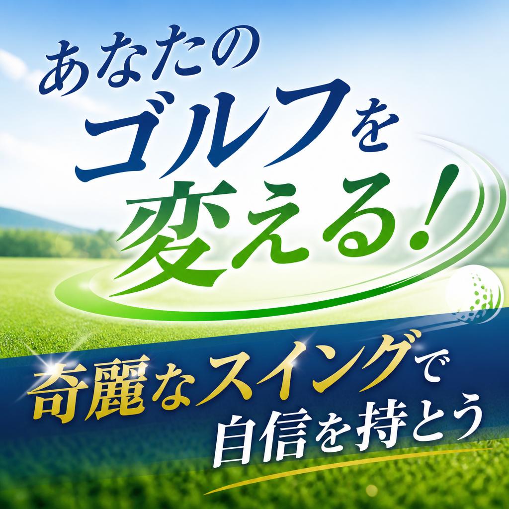 あなたのゴルフを変える！奇麗なスイングで自信を持とう