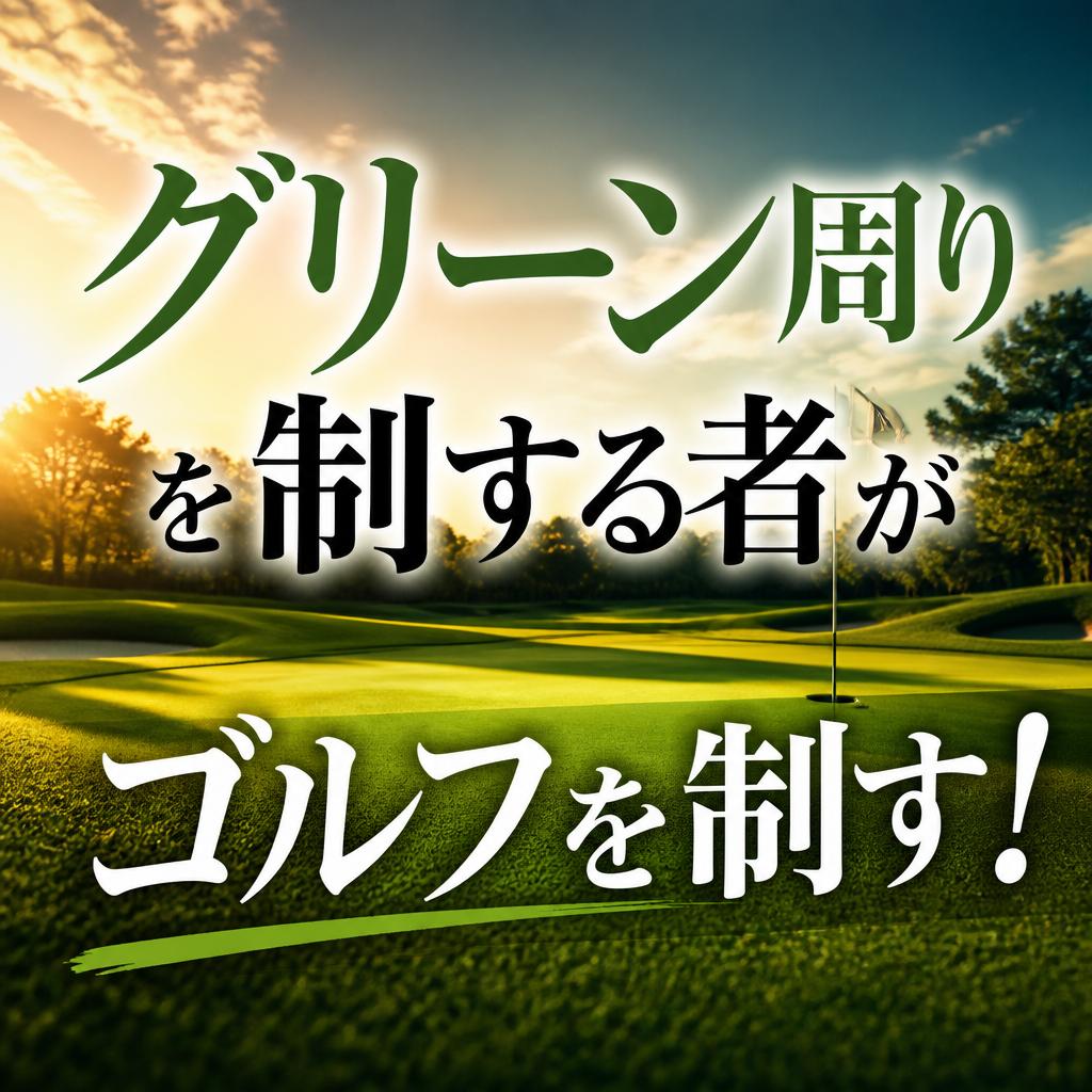 グリーン周りを制する者がゴルフを制す！