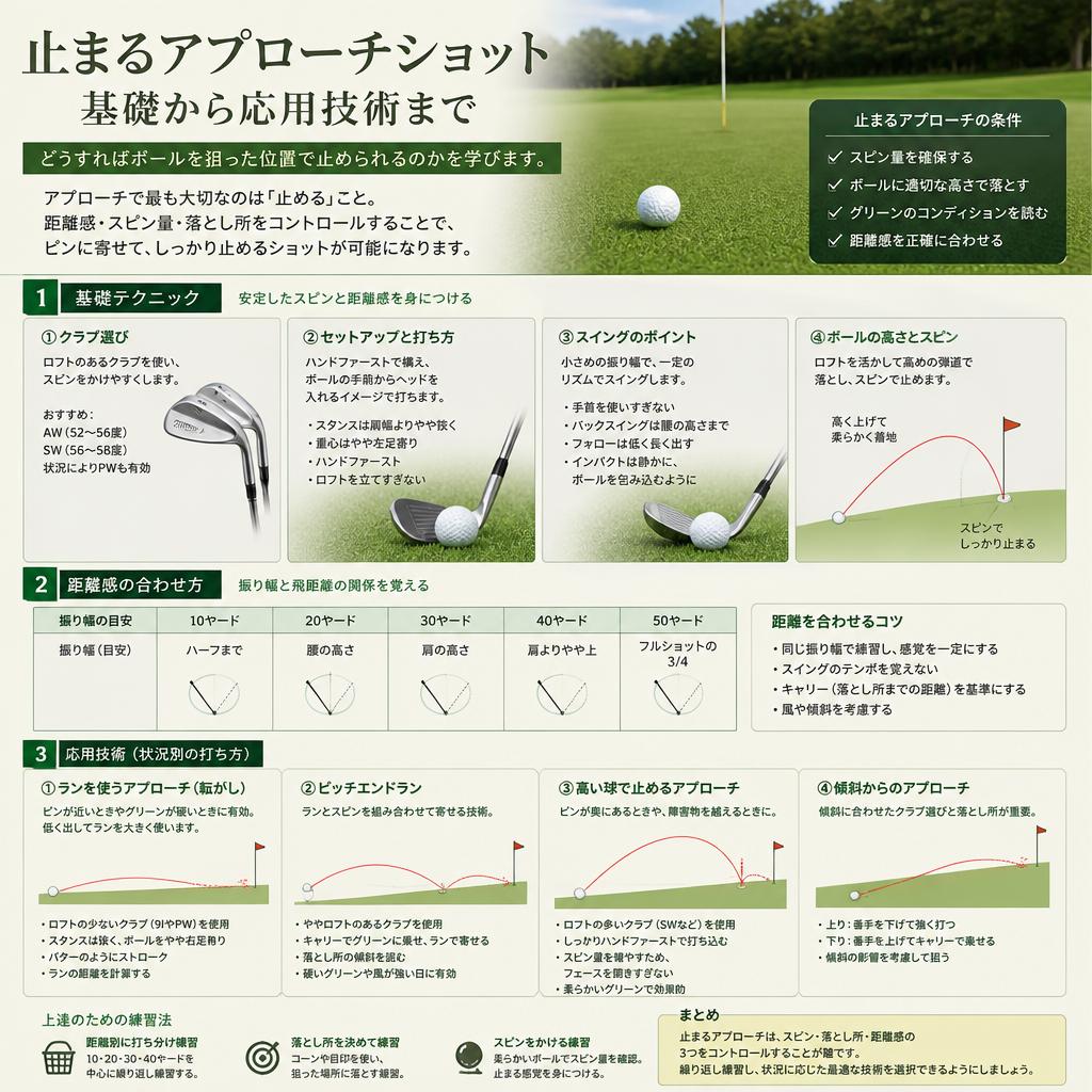 2. 止まるアプローチの技術