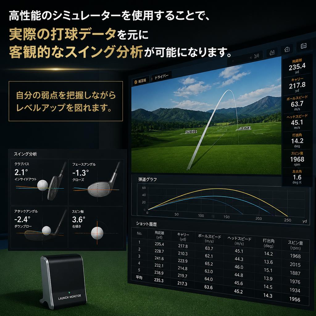 4. 最新鋭のシミュレーター完備