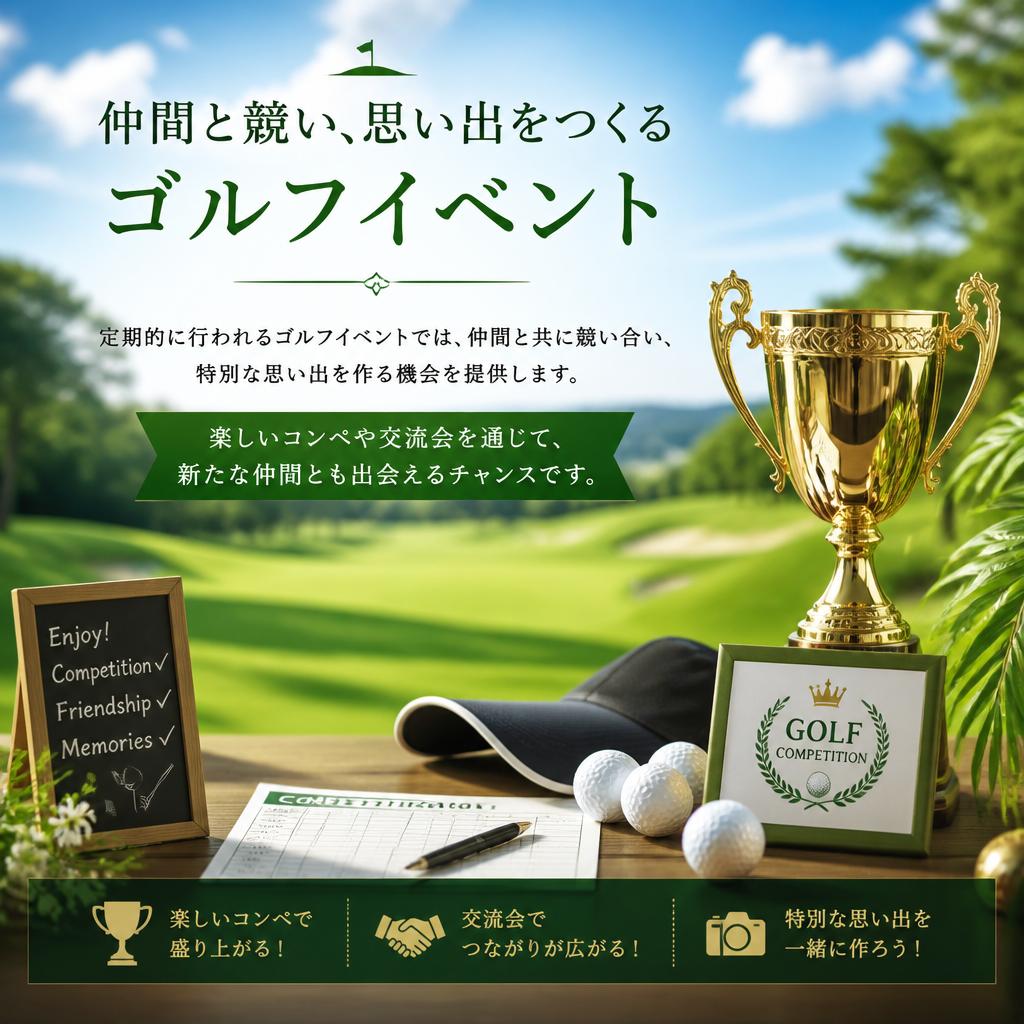 特別なゴルフイベントの開催