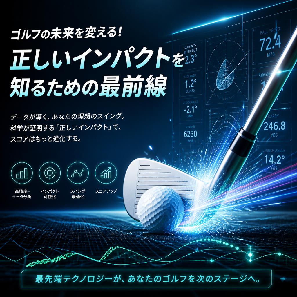 ゴルフの未来を変える！正しいインパクトを知るための最前線