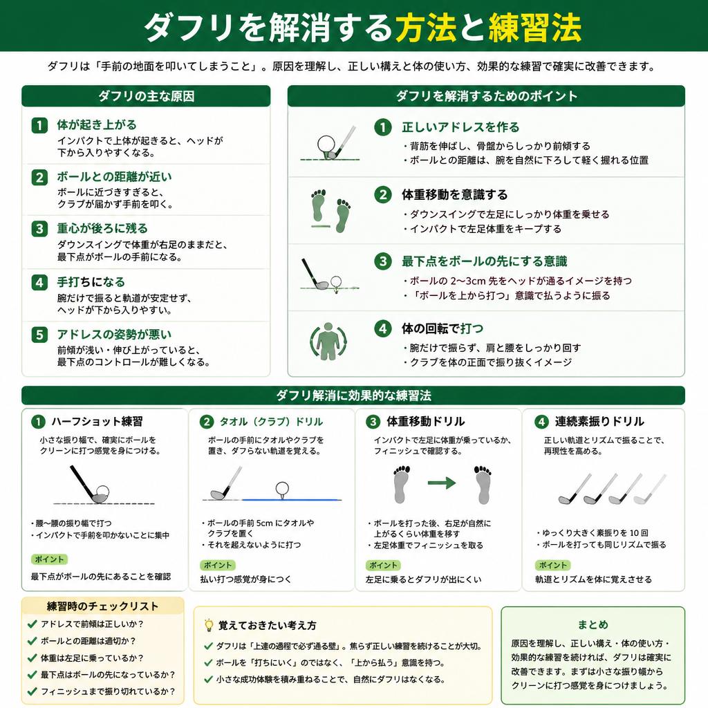 ダフリを克服するために