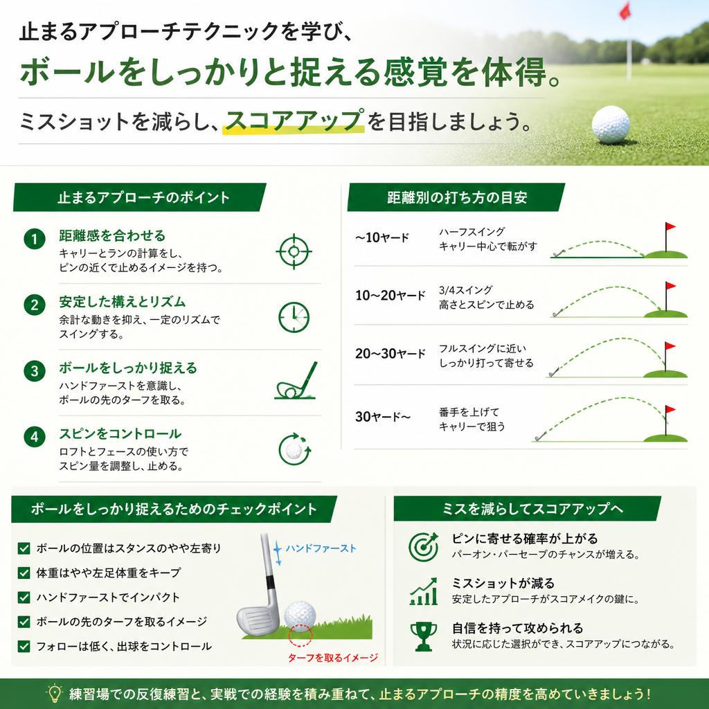 4. 止まるアプローチ技術とは？