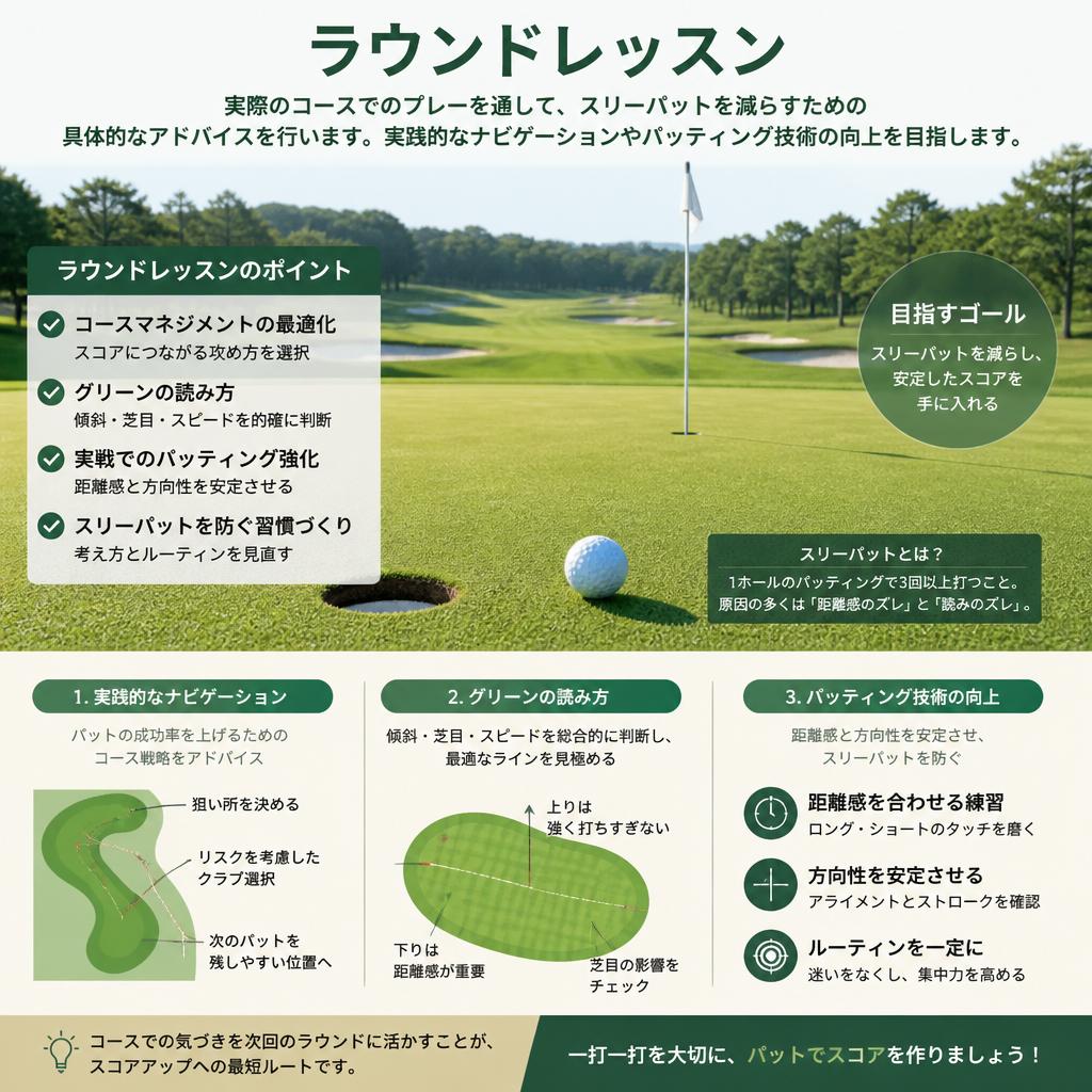 ラウンドレッスンのご案内