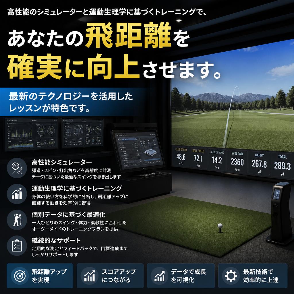 飛距離を伸ばすためのトレーニング