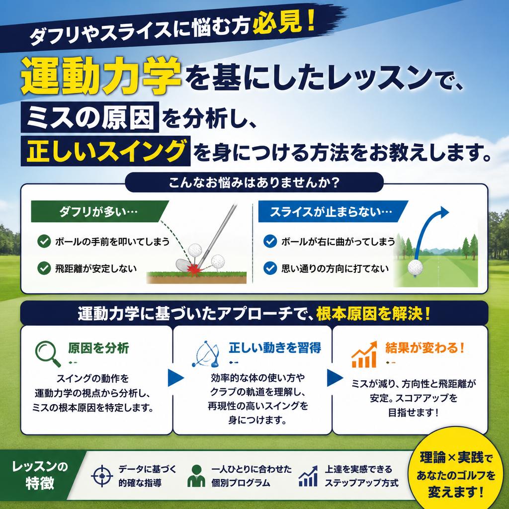 2. ダフリとスライスの克服法