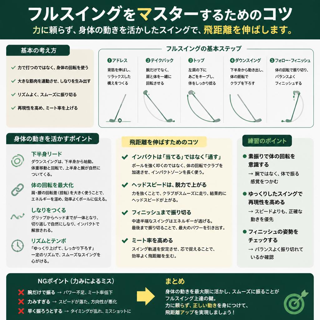 4. フルスイングの極意
