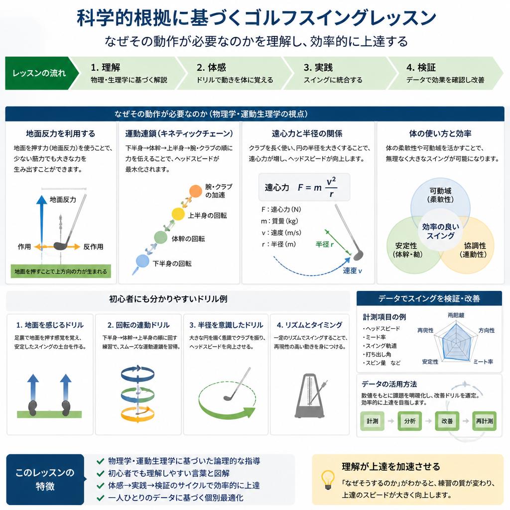 運動学と理論に基づく指導