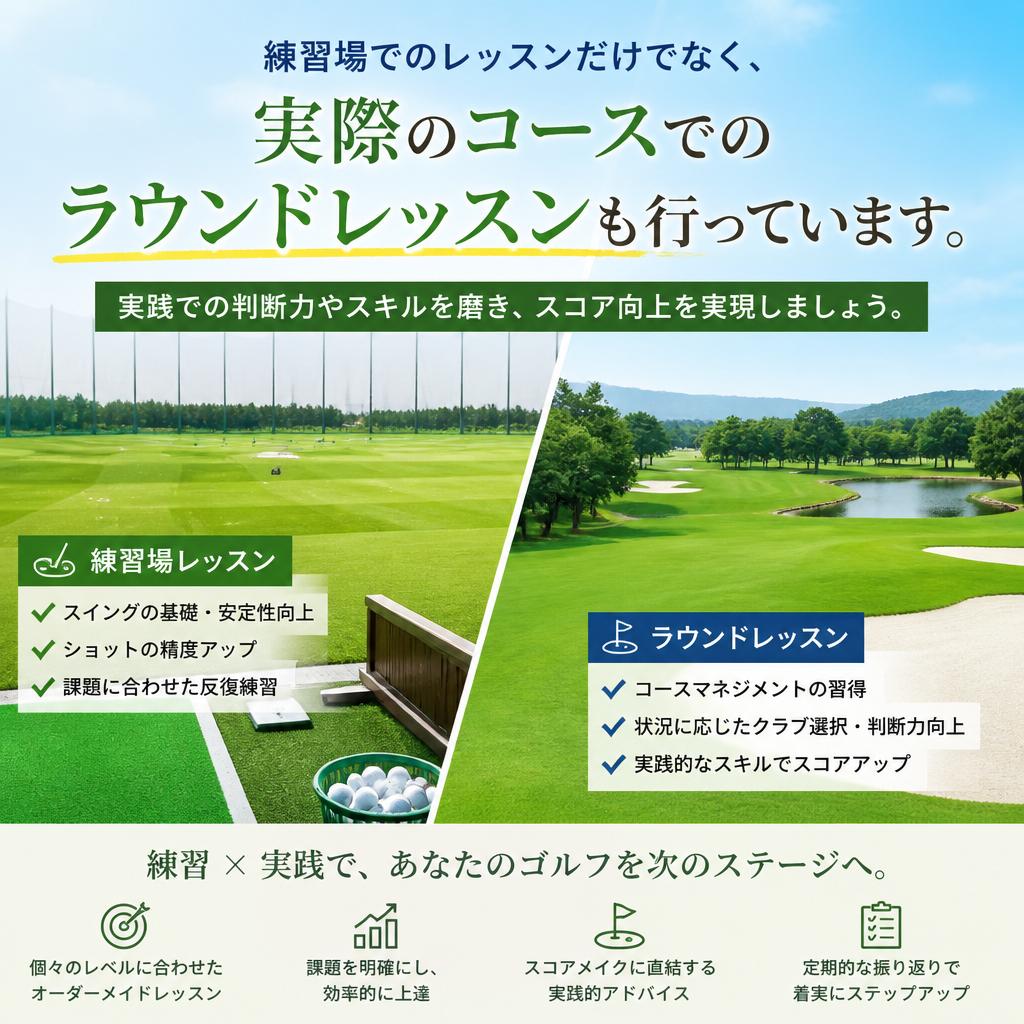 実践で使える！ラウンドレッスン